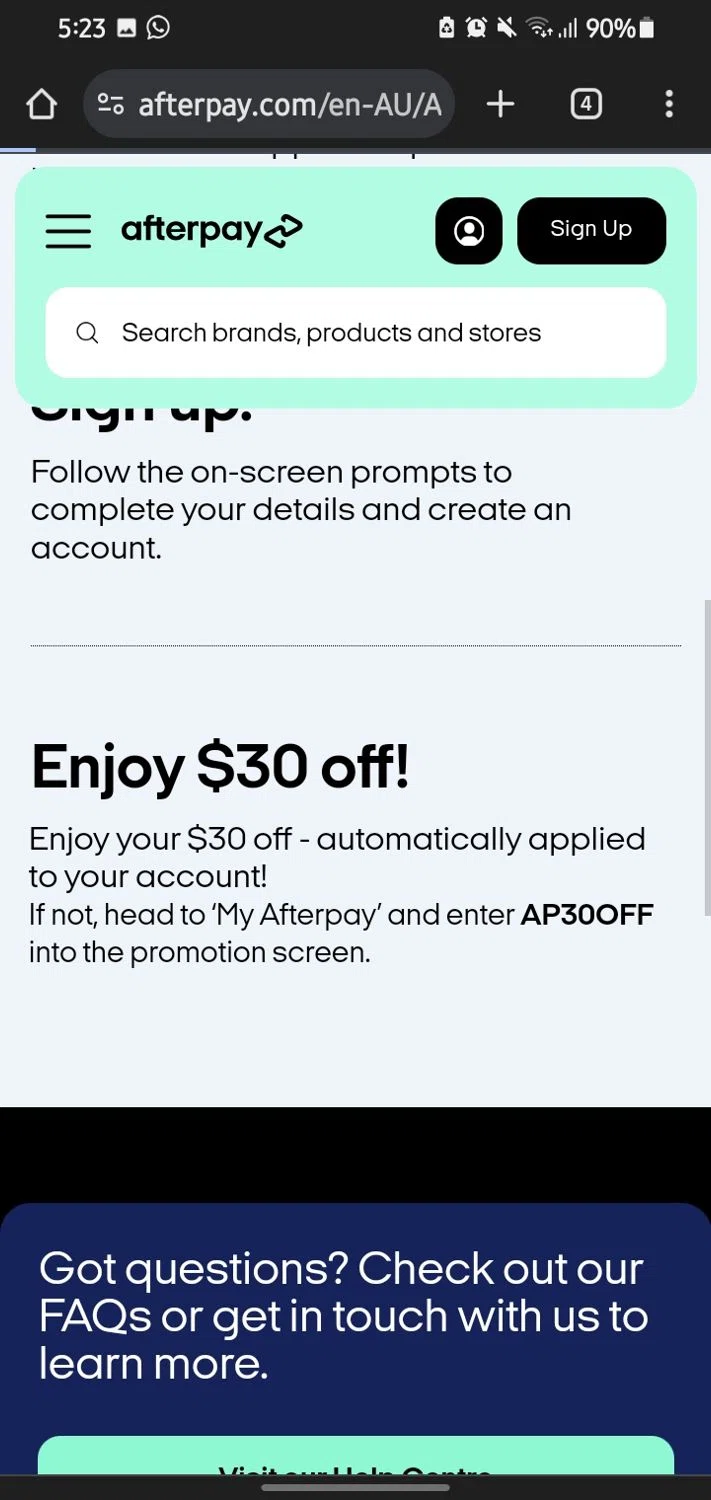 Afterpay Promo Codes & Cyber Monday 2024 Deals 25 Off