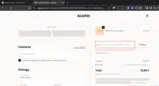 Agapee coupon verification screenshot