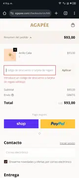 Agapee coupon verification screenshot