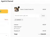SAVEOFF coupon verification screenshot