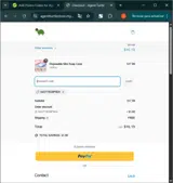 8JU7Y6G6F5D4 coupon verification screenshot