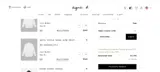 agnès b. coupon verification screenshot