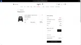 agnès b. coupon verification screenshot