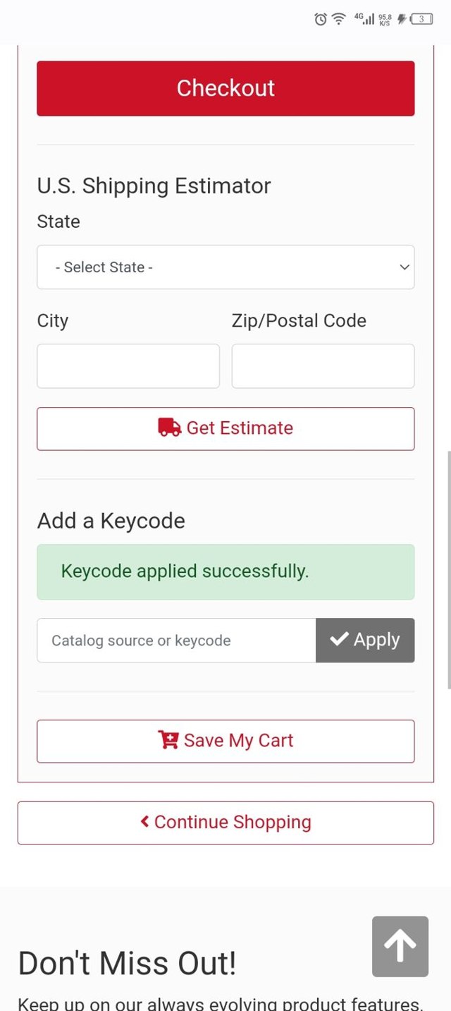 Agri Supply checkout page showing Agri Supply coupon code box | Screenshot taken by SimplyCodes community member on Jun 20, 2025