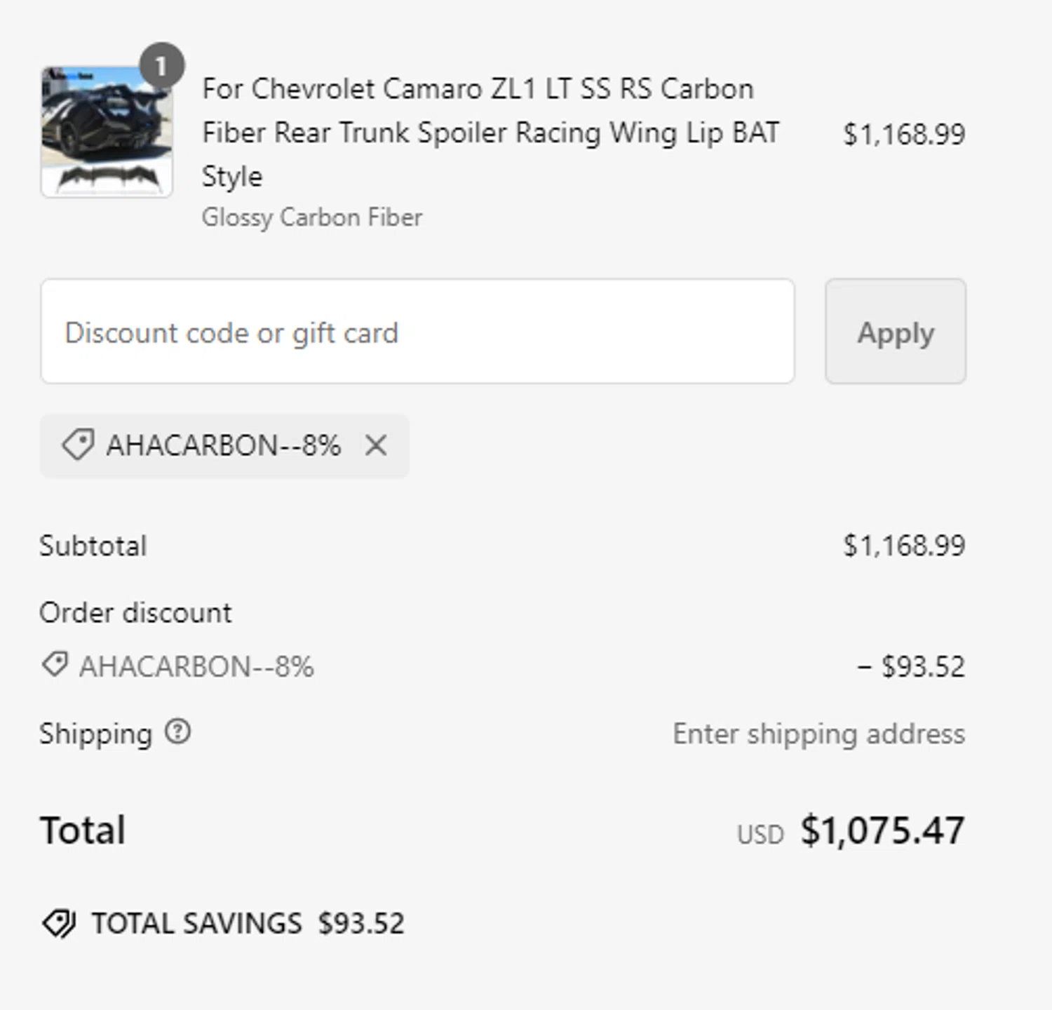 how to use Ahacarbon coupons