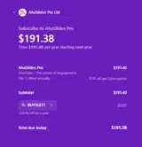 BUY1GET1 coupon verification screenshot