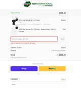 AH10 coupon verification screenshot
