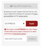 winees9d coupon verification screenshot