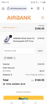 5WARI coupon verification screenshot