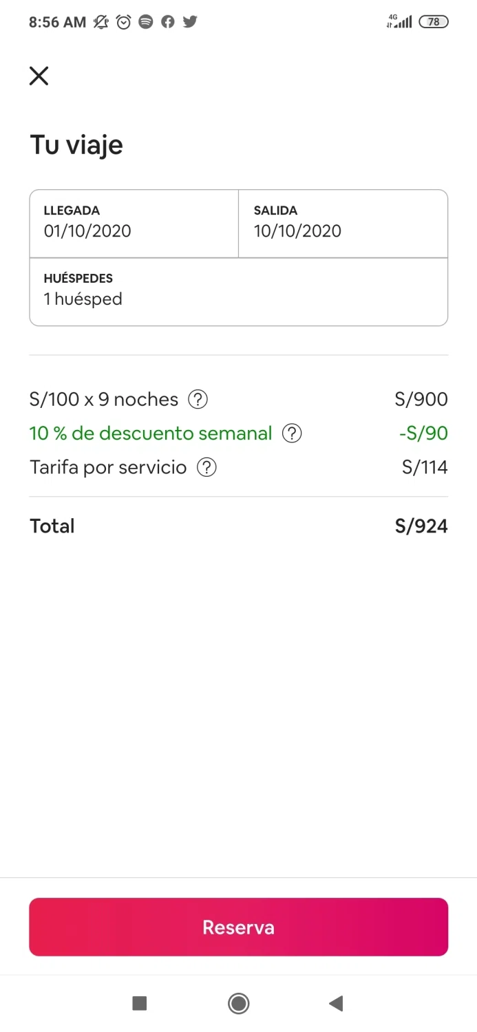 where to use Airbnb promo code box