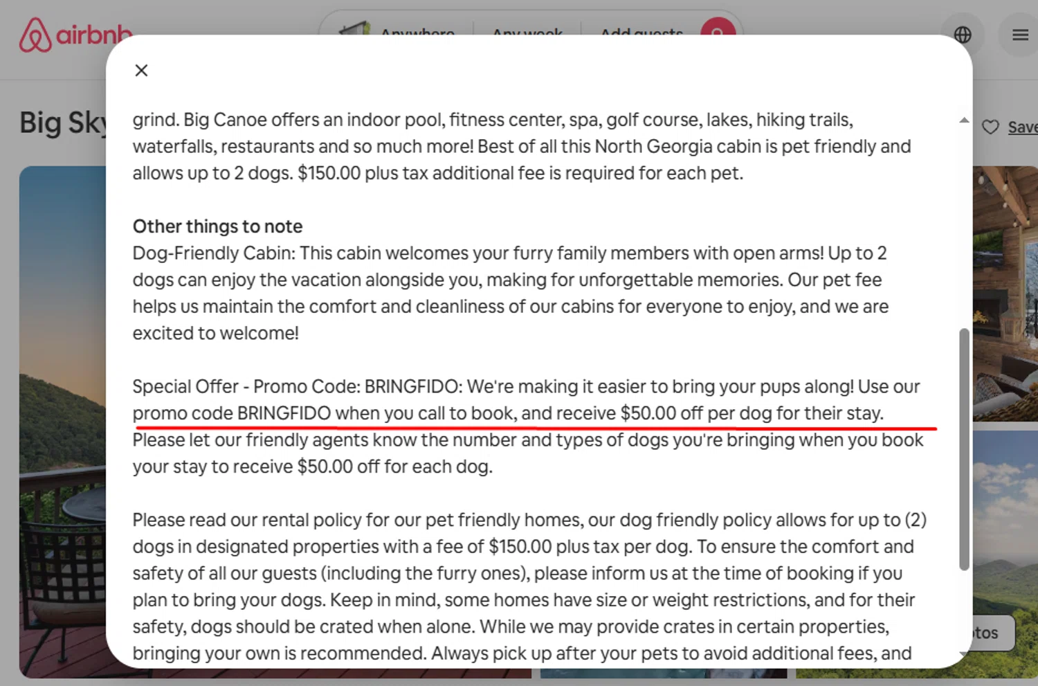 Airbnb promo code screenshot showing code BRINGFIDO applied at Airbnb checkout page. Uploaded by SimplyCodes community member Mikasa23 on Aug 21, 2025