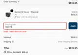 Airdeko coupon verification screenshot