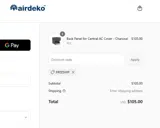 Airdeko coupon verification screenshot