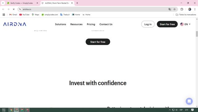 AirDNA checkout page showing AirDNA promo code box | Screenshot taken by SimplyCodes community member on Mar 12, 2025