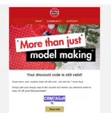 CRM7A5off coupon verification screenshot