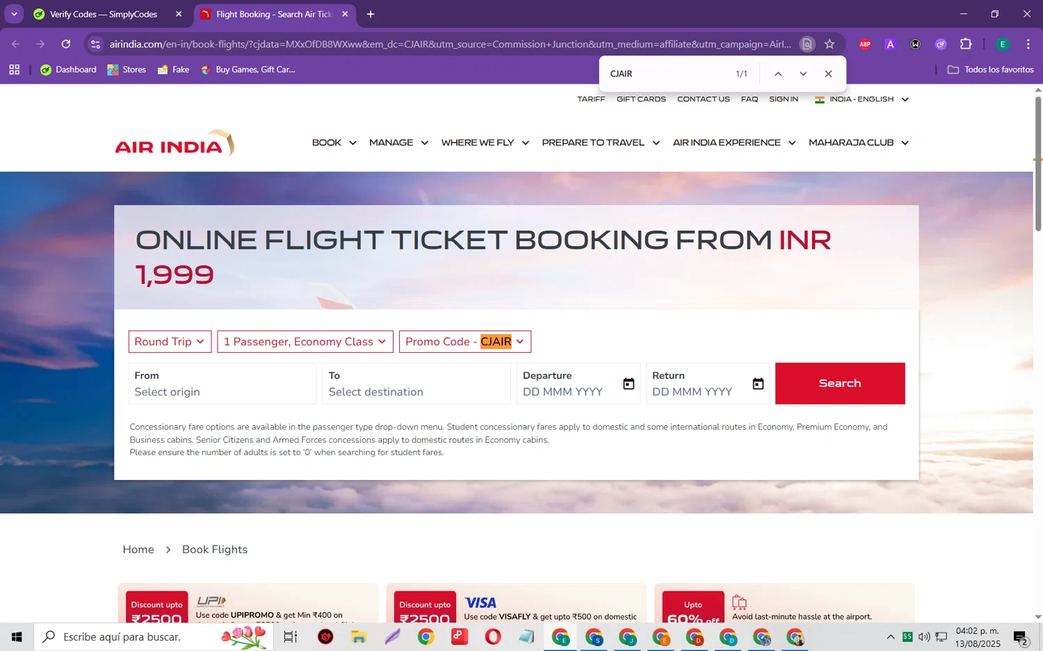 Ticket Airindia Click Ticket Air India Express Additional Baggage