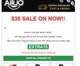 EXTRA10 coupon verification screenshot