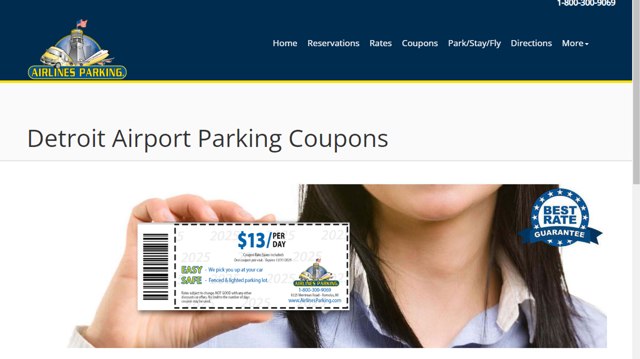 Airlines Parking Coupons & Promo Codes Sep 2025