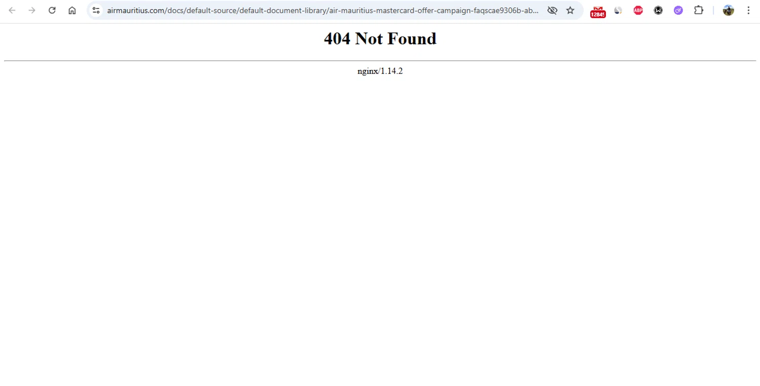 Air Mauritius promo code screenshot showing code MASTERCARD applied at Air Mauritius checkout page. Uploaded by SimplyCodes community member gonzalodamole on Feb 12, 2025