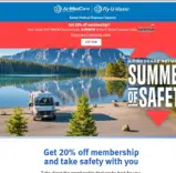 AirMedCare Network coupon verification screenshot