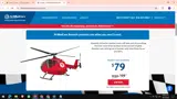 AirMedCare Network coupon verification screenshot
