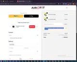 Airofit coupon verification screenshot