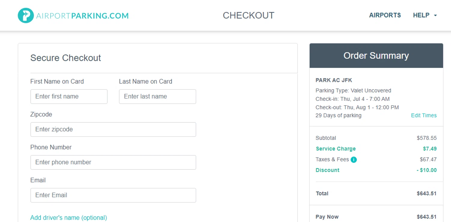 Aladdin Parking Coupon Codes → 25% Off (Sitewide) in July