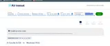 Air Transat coupon verification screenshot