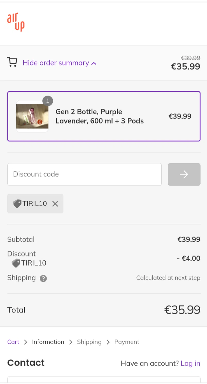 air up Promo Codes 10 Off May 2024