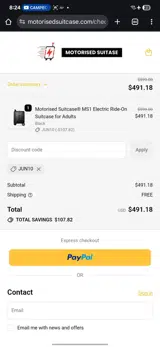 JUN10 coupon verification screenshot