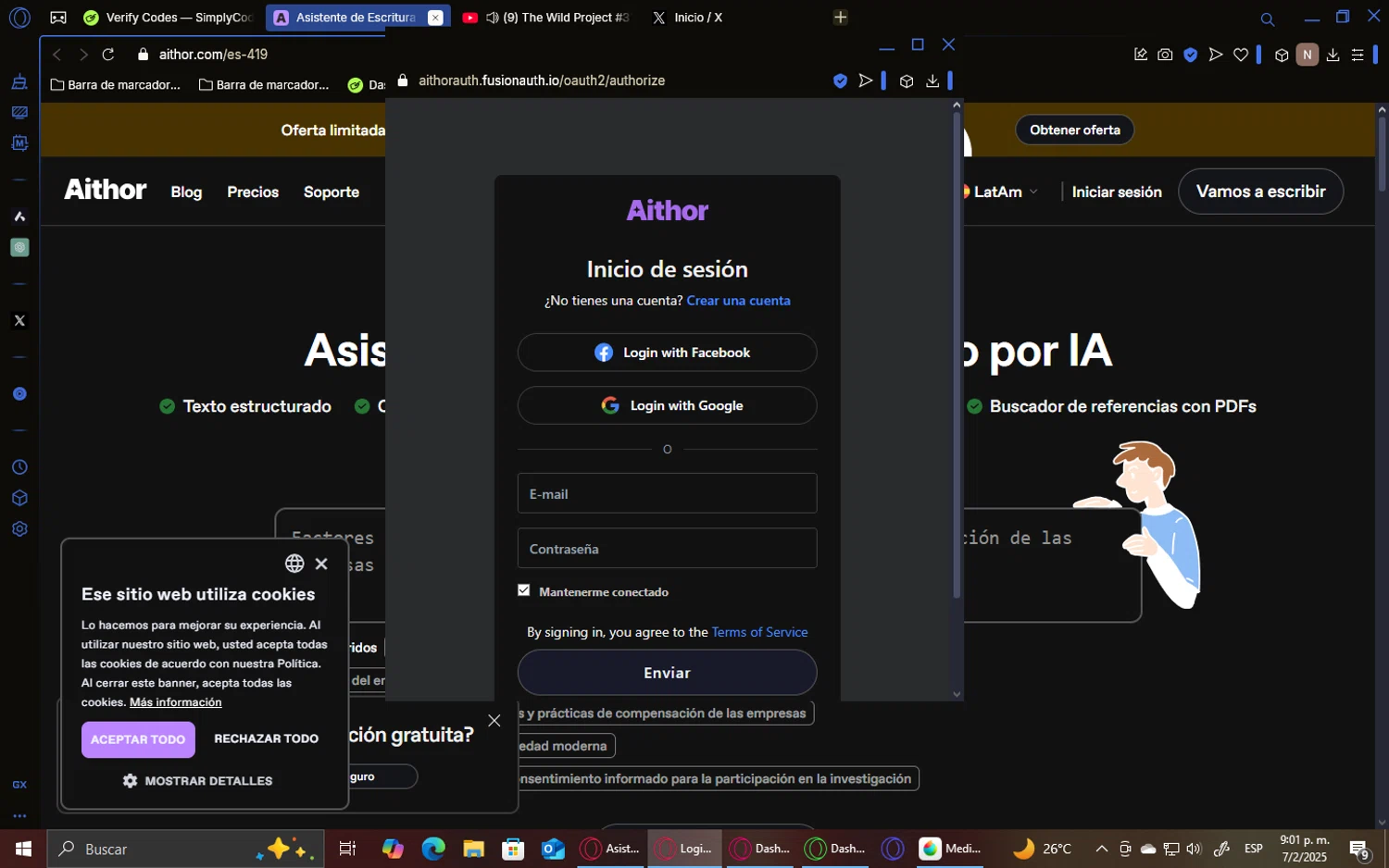 Aithor checkout page showing Aithor discount code box | Screenshot taken by SimplyCodes community member on Feb 8, 2025