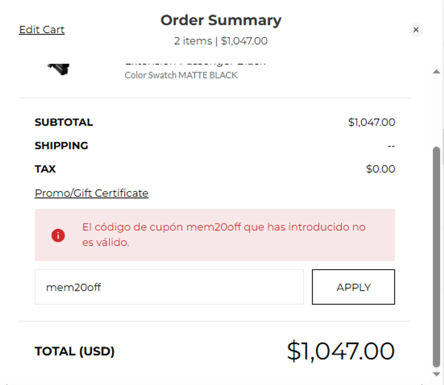 AJ's Ski & Sports promo code screenshot showing code mem20off applied at AJ's Ski & Sports checkout page. Uploaded by SimplyCodes community member alexandrareyes on Jun 17, 2025