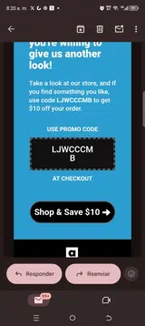 LJWCCCMB coupon verification screenshot