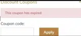 HEALTHNEWS coupon verification screenshot