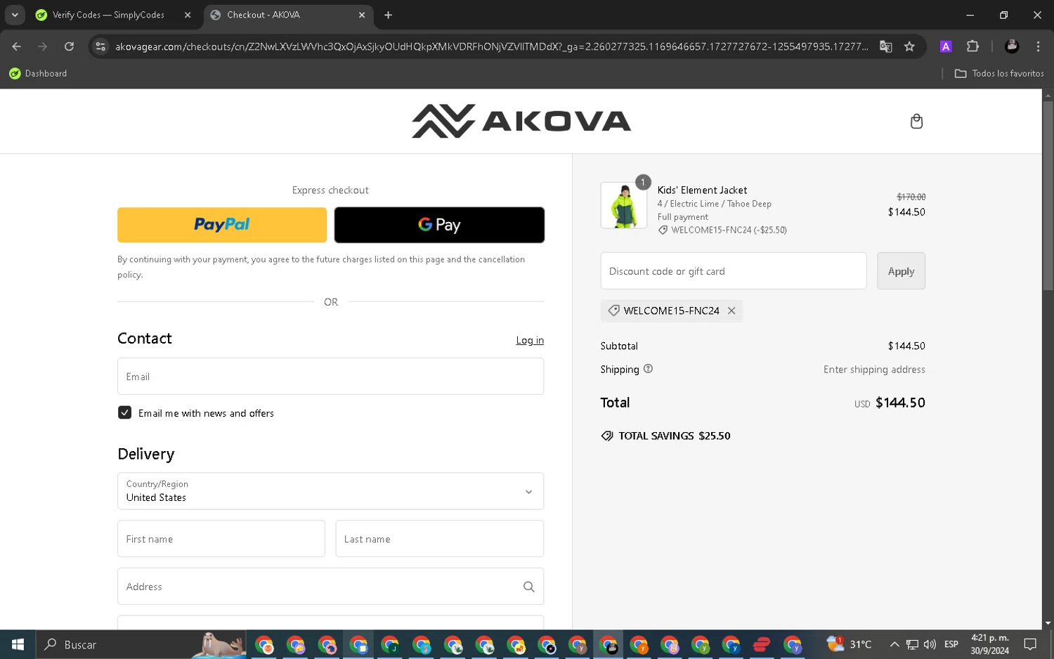 how to use Alpine Ski Shop coupons