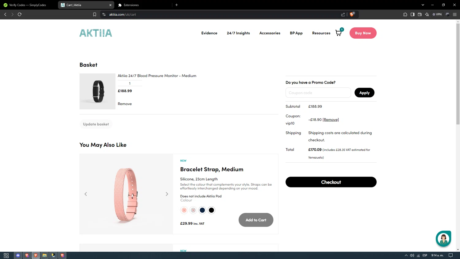 how to use Aktiia coupons