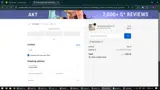WELCOME10 coupon verification screenshot