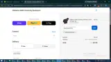 Alabama A&M University Bookstore coupon verification screenshot