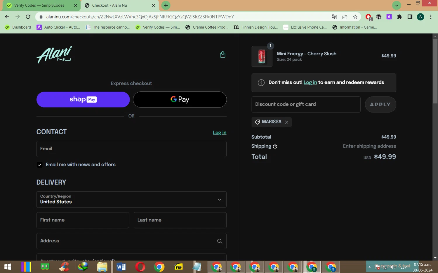 Alani Nu Promo Codes 20 Off July 2024