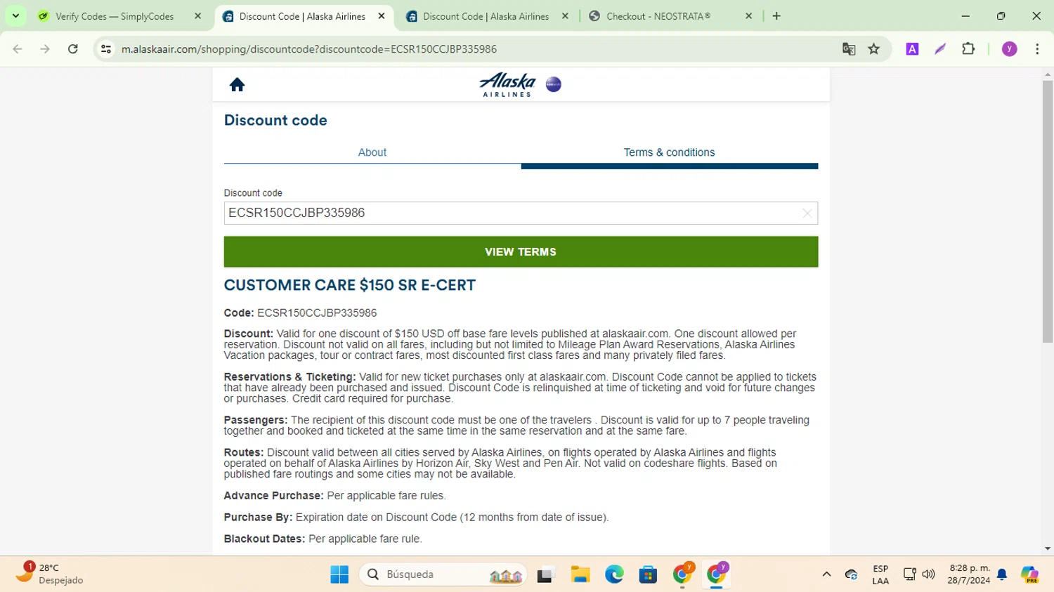 Alaska Airlines Discount Codes 150 Off Promo Codes in August 2024 SimplyCodes