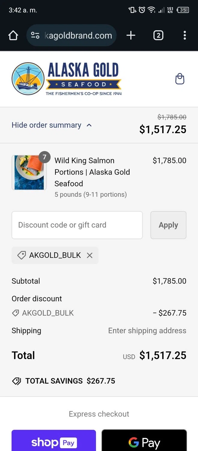 how to use Alaska Gold Brand coupons