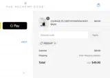 Alchemy Code coupon verification screenshot