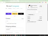 Alcone Company coupon verification screenshot