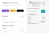 Alcone Company coupon verification screenshot