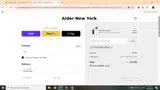 Alder New York coupon verification screenshot