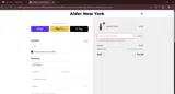Alder New York coupon verification screenshot