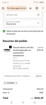 ALDKitchen coupon verification screenshot