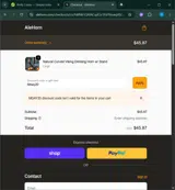Mday20 coupon verification screenshot