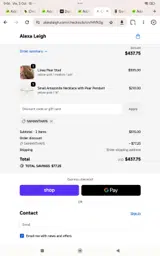 Samantha15 coupon verification screenshot