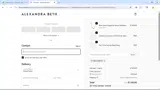 Alexandra Beth coupon verification screenshot